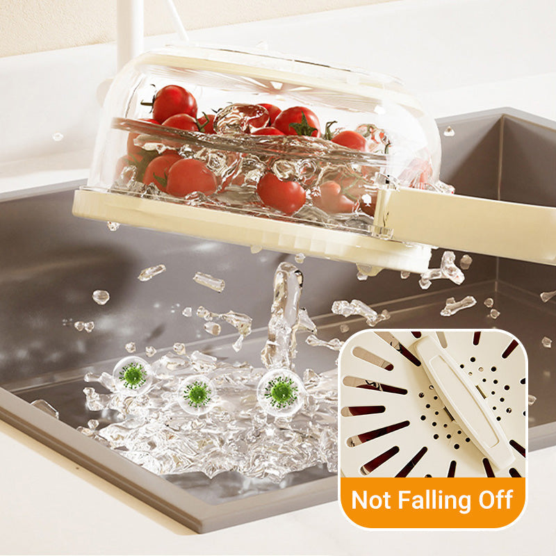 📢📢60% OFF !!!⏰Multipurpose Draining Basket with Lid