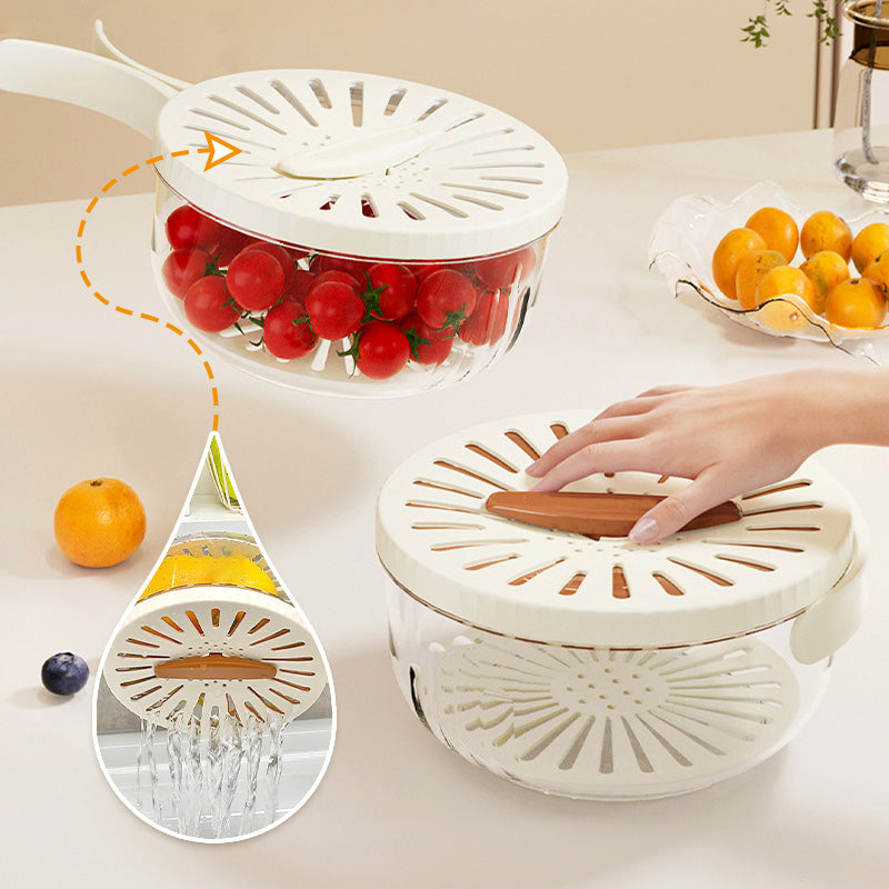 📢📢60% OFF !!!⏰Multipurpose Draining Basket with Lid