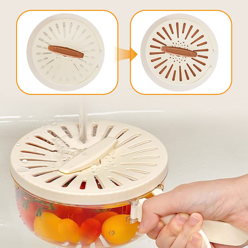 📢📢60% OFF !!!⏰Multipurpose Draining Basket with Lid