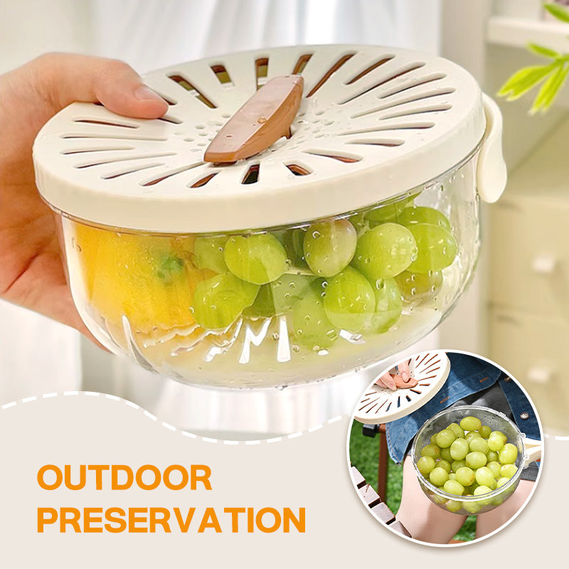 📢📢60% OFF !!!⏰Multipurpose Draining Basket with Lid