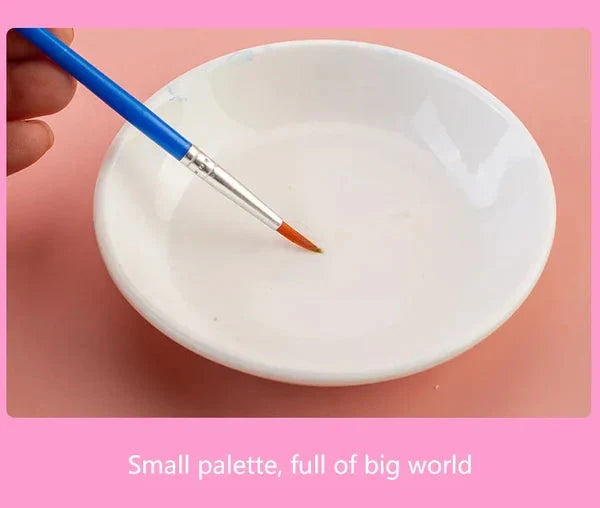 Hand-drawn creative sketchbook with stickers