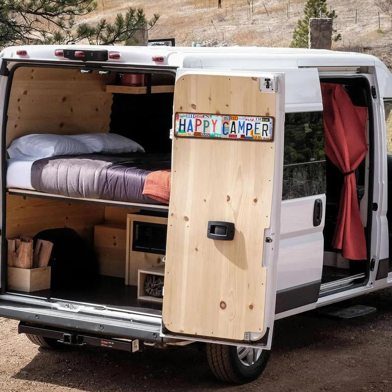 Vintage "Love You More" License Plate Tin Sign