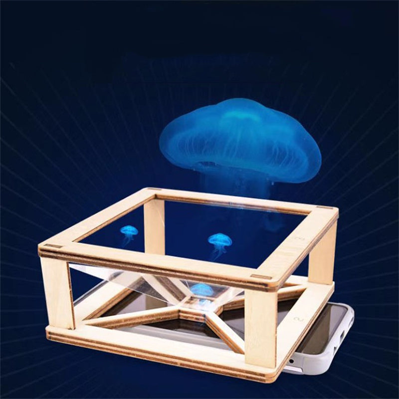 DIY 3D Holographic Projector Kit for Kids