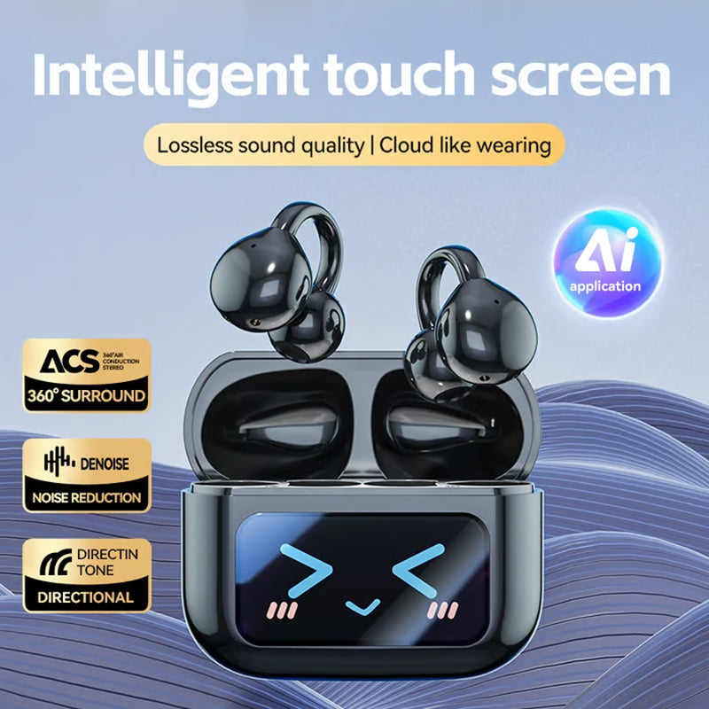🎧57% OFF! 🔥 2026 Bluetooth Clip-On Earbuds – Wireless Freedom, Music on the Go & Stylish Design 🏃