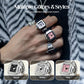 Alloy Finger Watch Ring