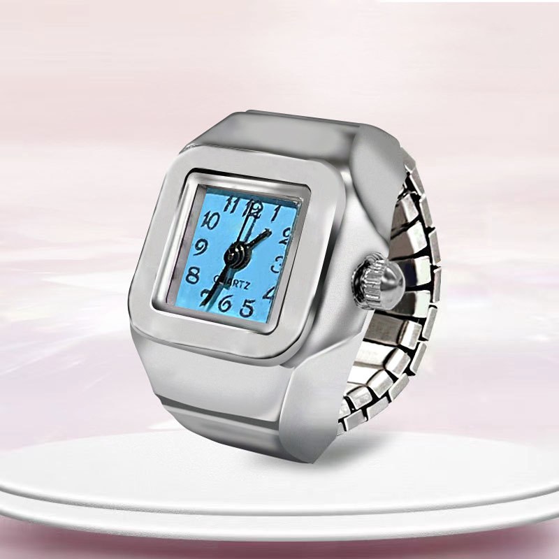 Alloy Finger Watch Ring