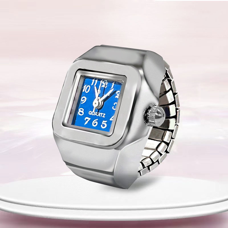 Alloy Finger Watch Ring