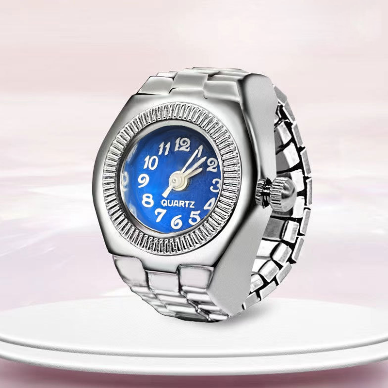 Alloy Finger Watch Ring