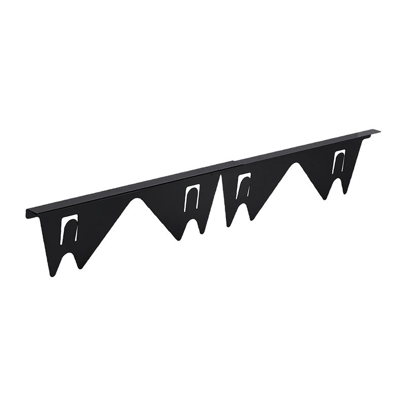 Stainless steel adjustable gap guard for between the stove edge and countertop