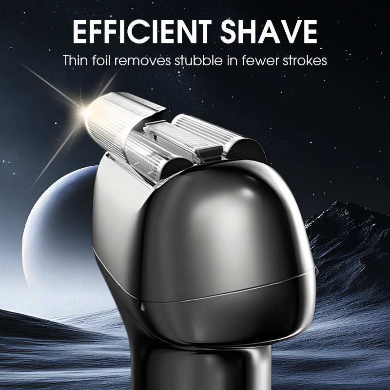 🪒 LIMITED-TIME 50% OFF! ⚡ Men's Rechargeable Foil Electric Shaver – Smooth, Portable, Quiet 🧔