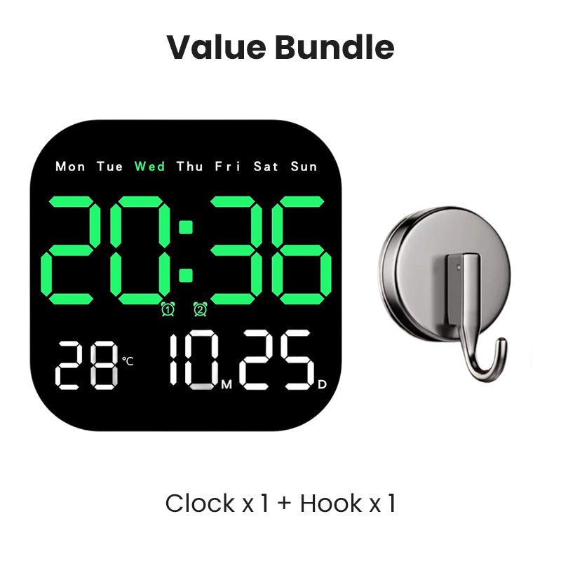 Multifunctional Digital Alarm Clock for Home & Office