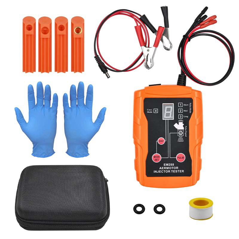 Professional 4-Mode Fuel Injector Tester & Cleaner Tool