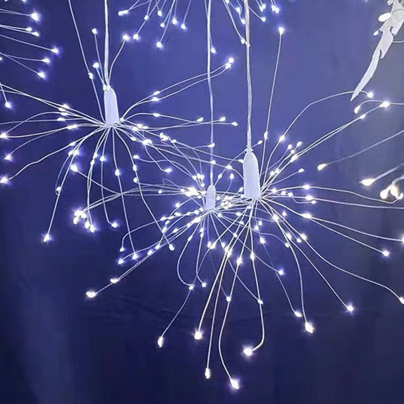 Solar Firework String Lights for Yard & Parties
