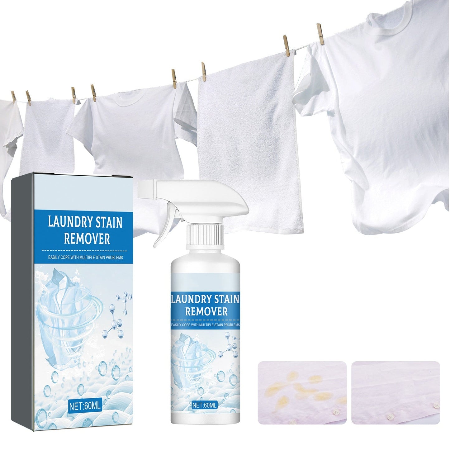 Powerful Laundry Stain Remover Spray