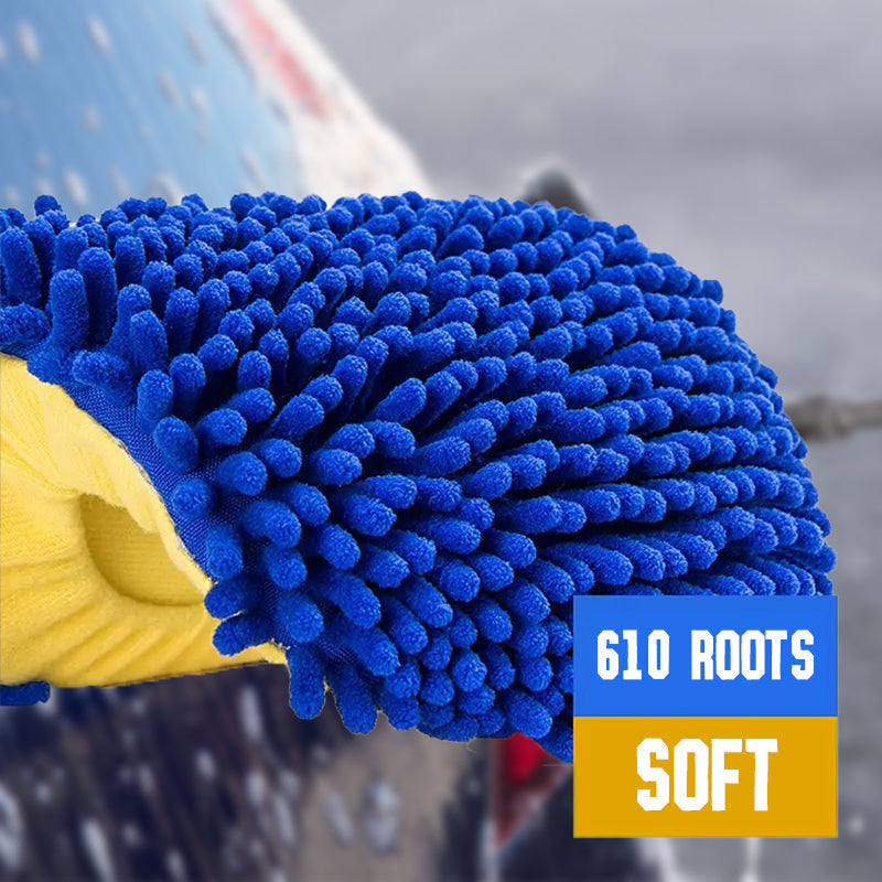 Durable Aluminum Long Handle Telescopic Car Wash Mop