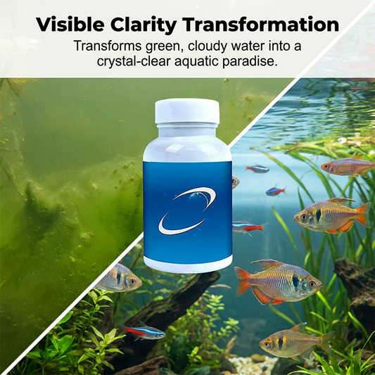 Effervescent tablets for aquarium and pond water purifiers