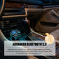 📻 57% OFF NOW! 🚗 Universal Dual-Port Car FM Bluetooth Transmitter – Wireless Music, Hands-Free Calling & Dual USB Charger 🔌