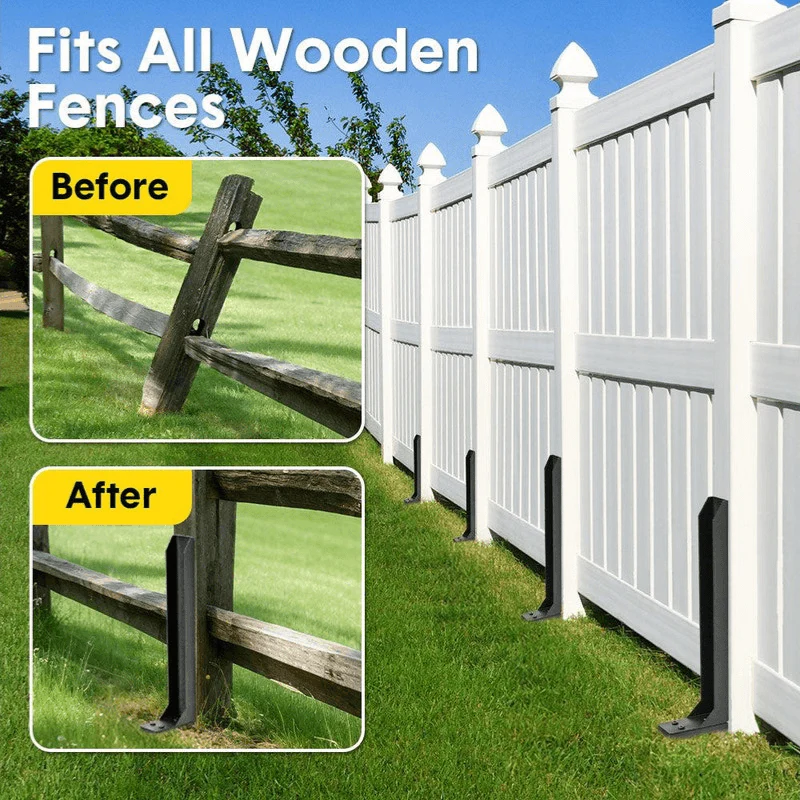 Repair kit for heavy-duty fence posts