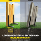 Repair kit for heavy-duty fence posts