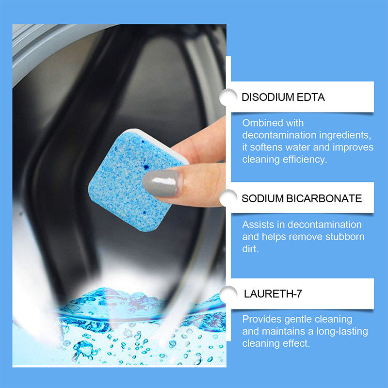 ✨Powerful washing machine cleaning tablets - Quick cleaning✨