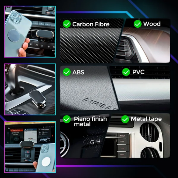 ⏳50% off⏰Ultra-strong magnetic flexible car phone holder🚗📱