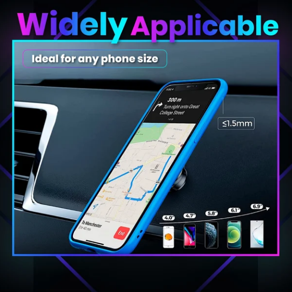 ⏳50% off⏰Ultra-strong magnetic flexible car phone holder🚗📱