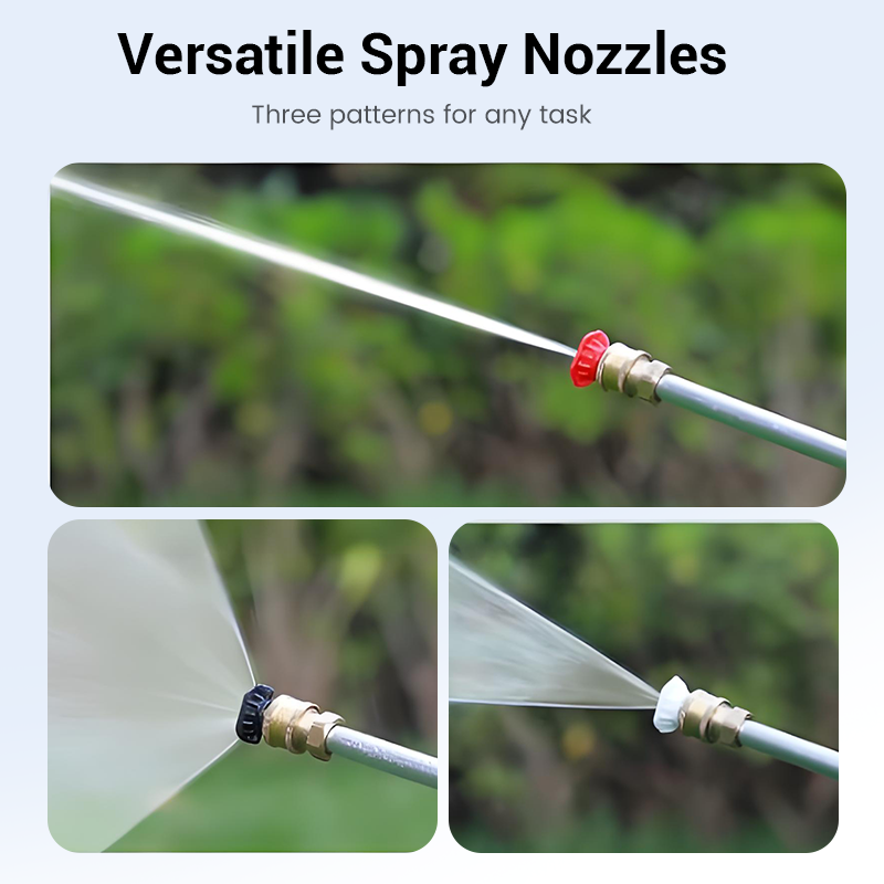 🔥Limited-time offer-High-Pressure Water Gun Wand – 3 Nozzles, Durable Alloy & Anti-Slip Grip for Ultimate Cleaning 💦