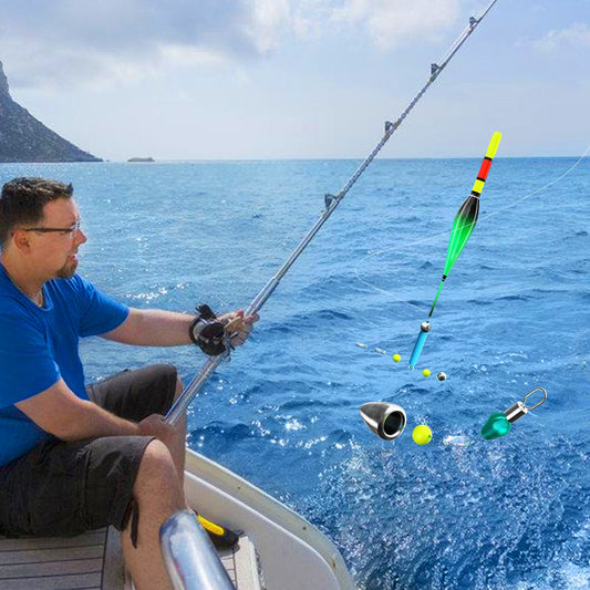 Automatic Bottom-Seeking Fishing Line Set