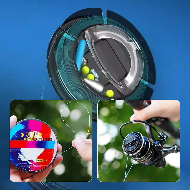 Automatic Bottom-Seeking Fishing Line Set