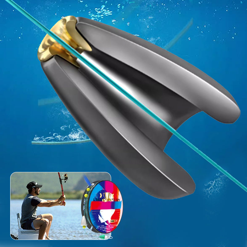 Automatic Bottom-Seeking Fishing Line Set