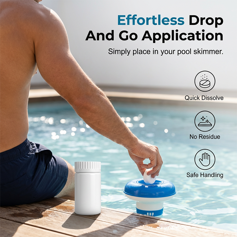 Crystal Clear Pool Cleaning Tablets