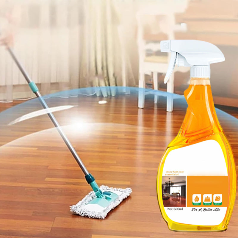 norbbshop® ScratchErase Beeswax Wood Floor Spray – Cleans, Restores Shine & Removes Scratches