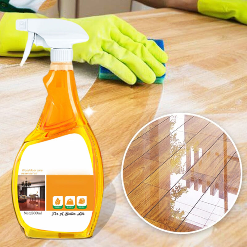 norbbshop® ScratchErase Beeswax Wood Floor Spray – Cleans, Restores Shine & Removes Scratches