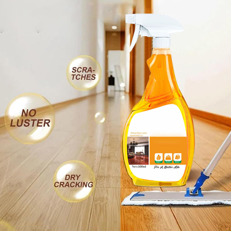 norbbshop® ScratchErase Beeswax Wood Floor Spray – Cleans, Restores Shine & Removes Scratches