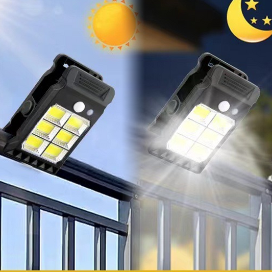 🌞 Solar Motion Sensor Clip Light – Eco-Friendly & Energy-Saving Outdoor Illumination 🏡💡