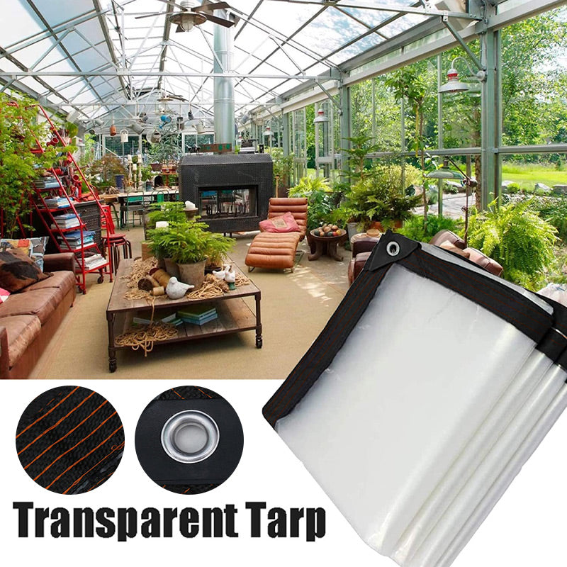 🧑‍🌾New arrival 40% OFF!🪴Heavy-Duty Transparent Waterproof Insulated Tarp