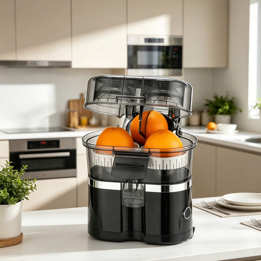 Dual-Head Automatic Citrus Juicer