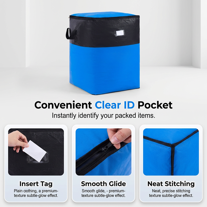 🧳50K+ SOLD!📦40% OFF! 🔥Collapsible Storage & Moving Bag – Heavy‑duty PE, water‑resistant. Extra‑large 180L, folds flat. Reinforced handles, perfect for moving or loft storage. 🏠
