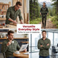 👔 LIMITED-TIME 50% OFF! ⚒️ Men's Long Sleeve Cotton Workwear Shirt – Durable, Breathable, Chest Pockets 🏔️