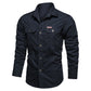 👔 LIMITED-TIME 50% OFF! ⚒️ Men's Long Sleeve Cotton Workwear Shirt – Durable, Breathable, Chest Pockets 🏔️