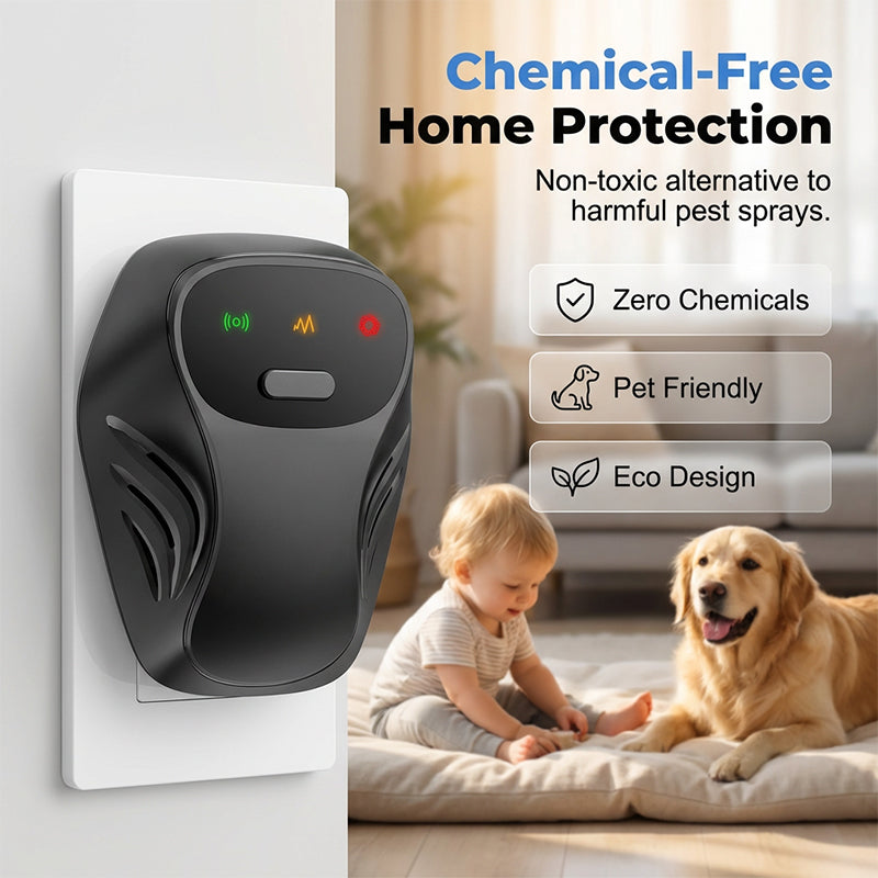 ⚡Hot Sales 57% OFF🔥Ultrasonic Pest Repeller with 4 Modes