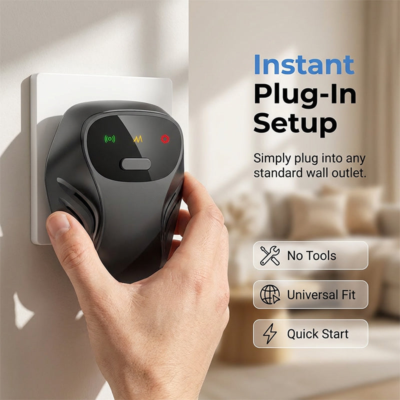 ⚡Hot Sales 57% OFF🔥Ultrasonic Pest Repeller with 4 Modes
