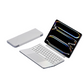 Ultra-Slim Folding Keyboard with Integrated Touchpad & Stand