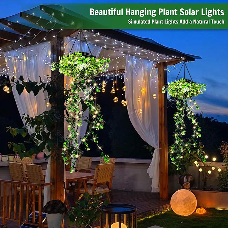 ⏳Time-Limited Special⏰Solar-Powered Hanging Milan Grass Light🌞💡