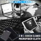 📱 LIMITED-TIME 50% OFF! ✨ 2-in-1 Screen Cleaner & Microfiber Cloth – Portable, Residue-Free, Gentle 🧽