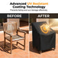 Protect Patio Furniture Instantly! Waterproof 210D Oxford Cover