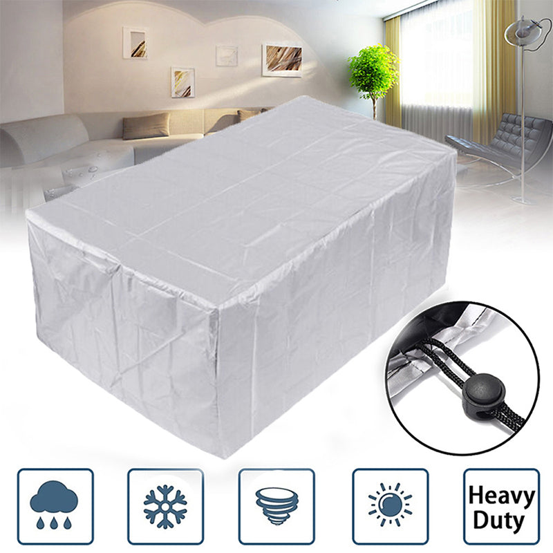 Protect Patio Furniture Instantly! Waterproof 210D Oxford Cover