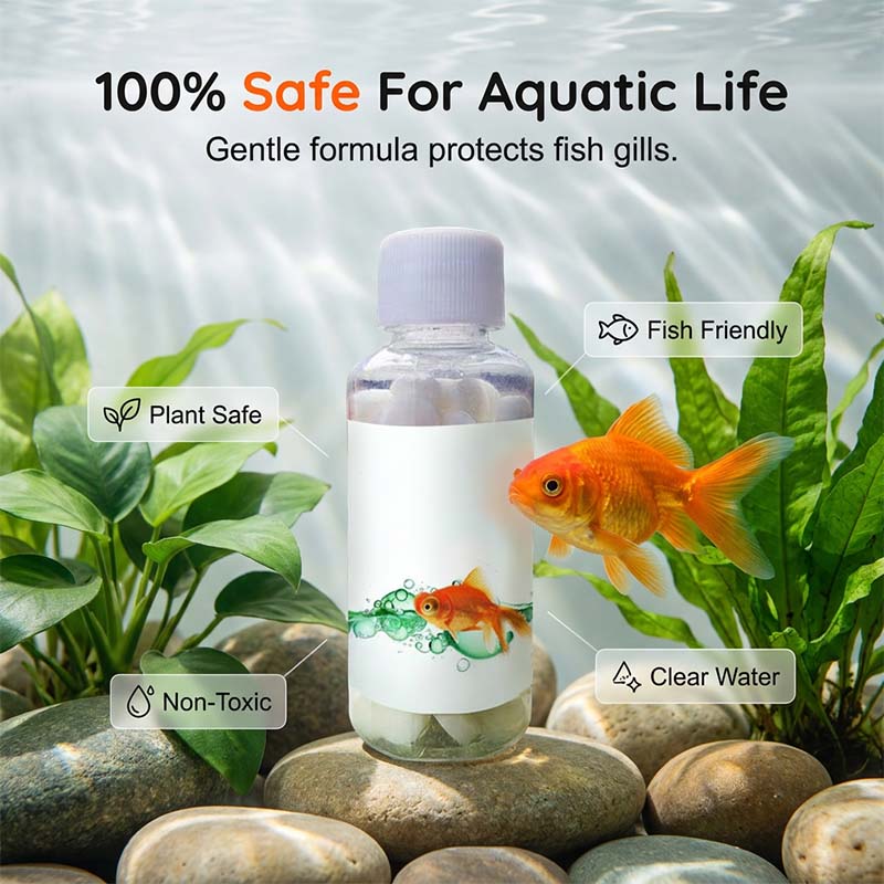 Crystal Clear Aquarium Water Purifying Tablets