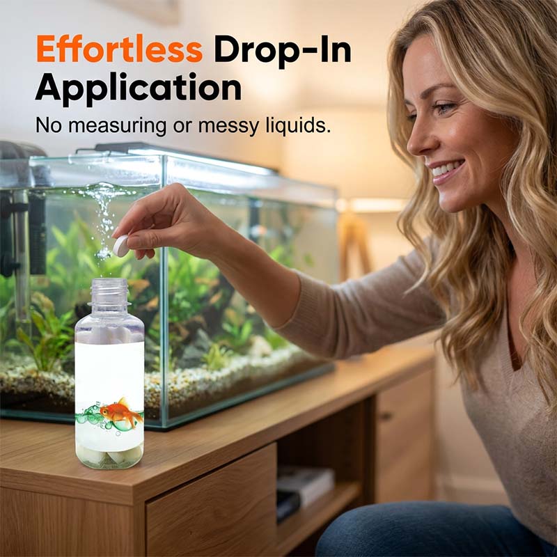 Crystal Clear Aquarium Water Purifying Tablets