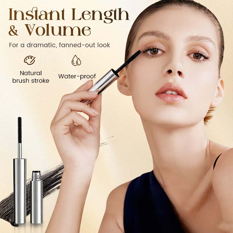 🌟LAST DAY SALE: ONLY 14.99＄!!🎁✨ Waterproof Curling & Lengthening Mascara ✨